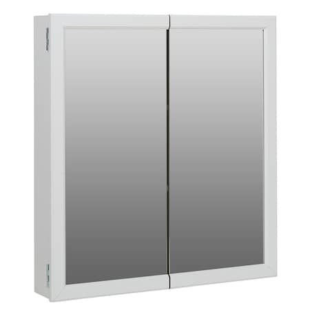 Zenna Home Zenna Home 25.38 in. H X 25.38 in. W X 4.50 in. D Rectangle Medicine Cabinet/Mirror WBW2426